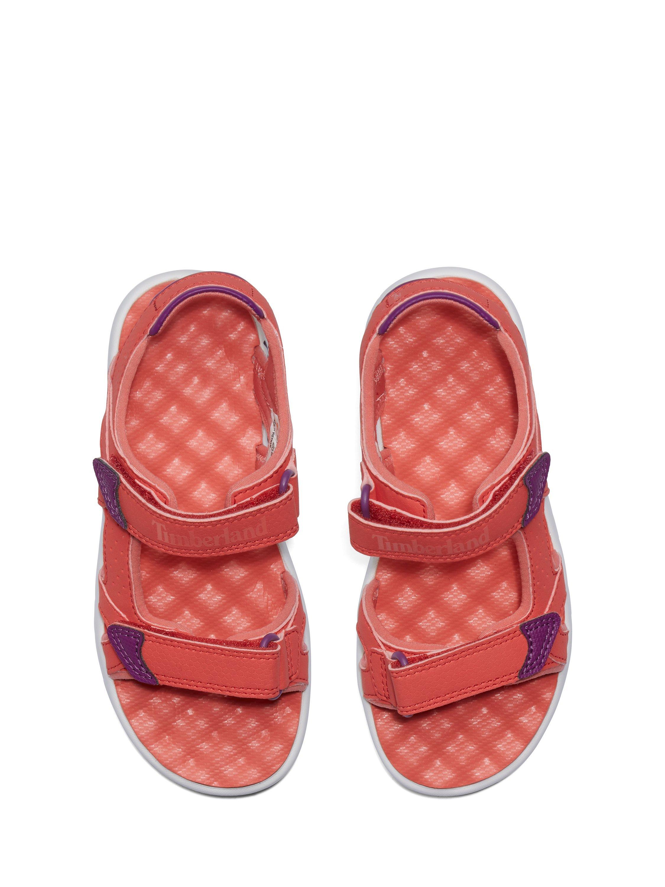 Product image 5 of 7, which shows Timberland Kids' Perkins Row Sandals, Dark Pink, EU23