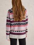 White Stuff Gabby Lambswool Blend Fair Isle Jumper, Multi