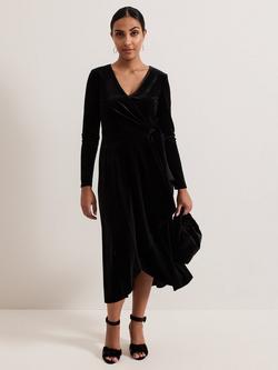 Phase Eight Petite Julia Dress, Black, Black