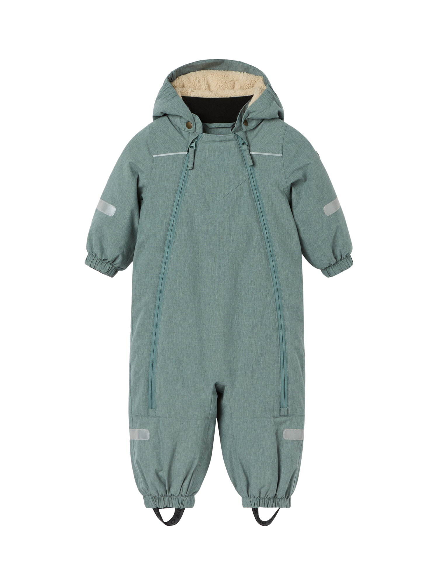 Polarn O. Pyret Baby Waterproof Overall, Grey