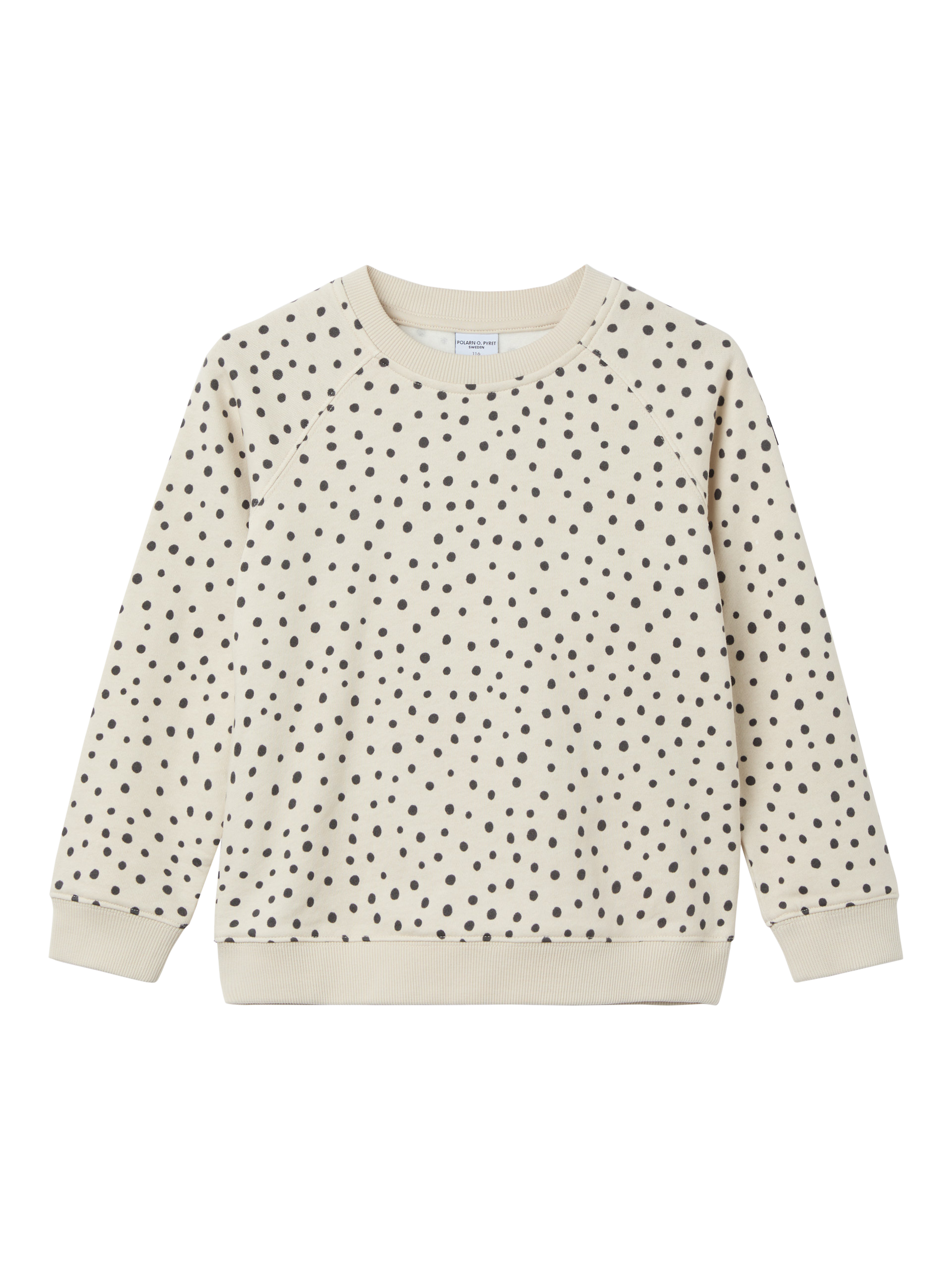 Polarn O. Pyret Kids' Polka Dot Sweatshirt