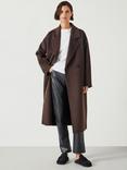 HUSH Pure Wool Double Faced Coat