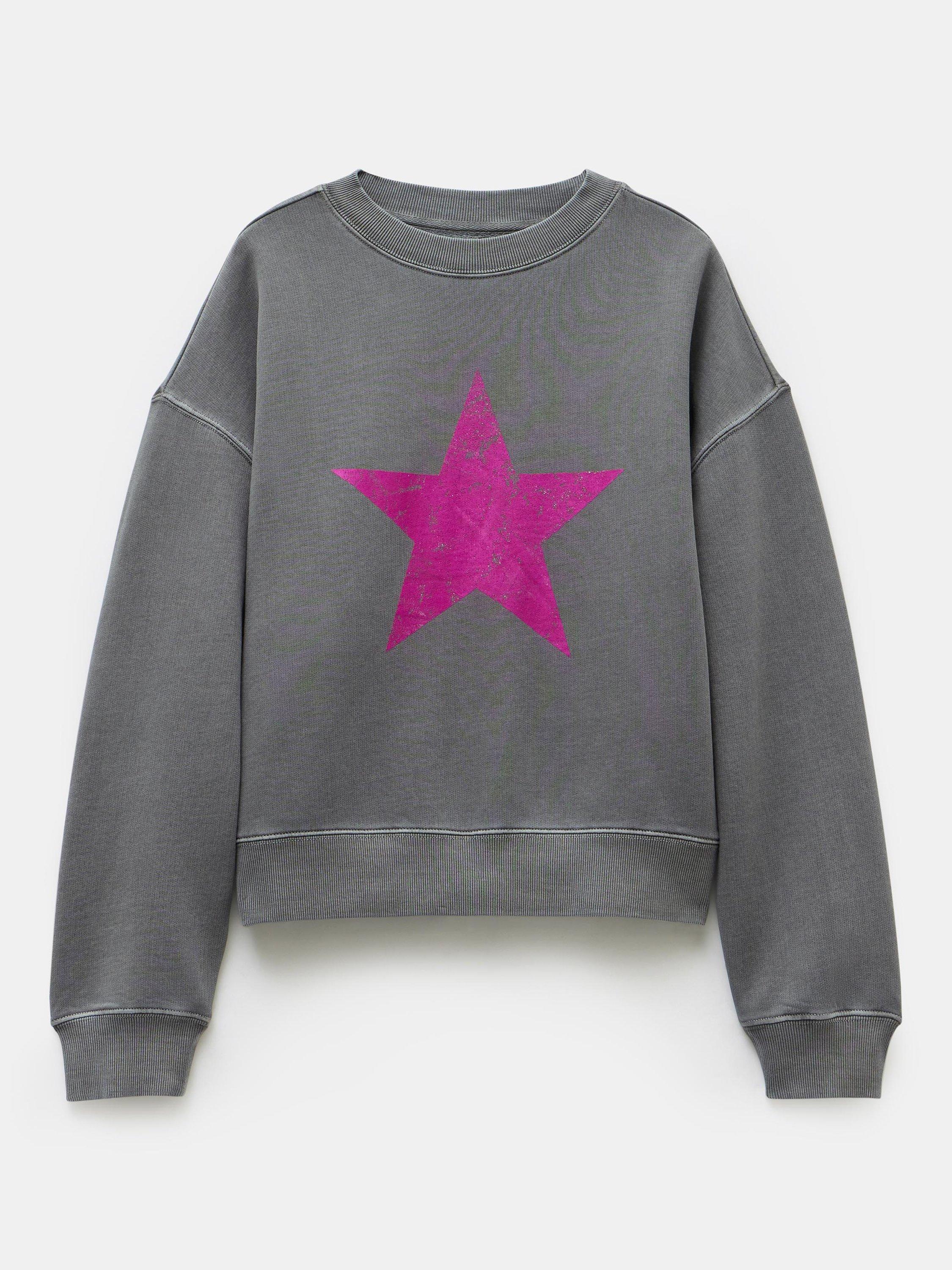 Hush glitter star sweatshirt hotsell