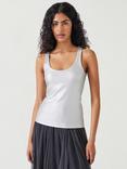 HUSH Alyssa Metallic Top, Gold, Silver