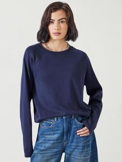 HUSH Matilda Cotton Raglan Top, Night Sky