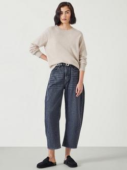 HUSH Ivy Fine Merino Wool Jumper - view 2, Oatmeal