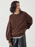 HUSH Lorna Relaxed Wool Blend Jumper