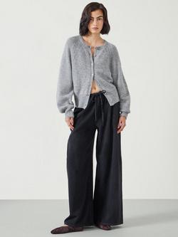 HUSH Sophia Wool Blend Cardigan - view 2, Mid Grey