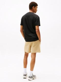 Tommy Jeans Linear Logo Embroidery T-Shirt - view 2, Black