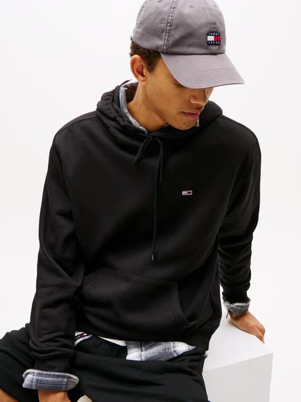 Tommy Hilfiger Tommy Jeans Cotton Blend Hoodie - view 2, Black