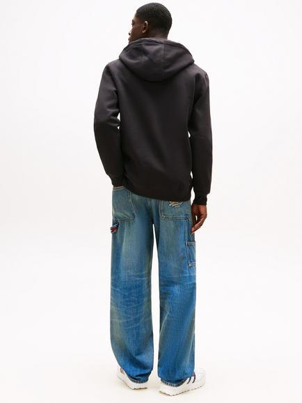 Tommy Jeans Cotton Blend Hoodie - view 2, Black