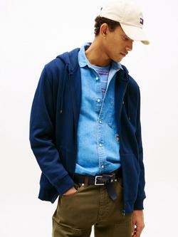 Tommy Jeans Cotton Blend Hoodie, Dark Night Navy