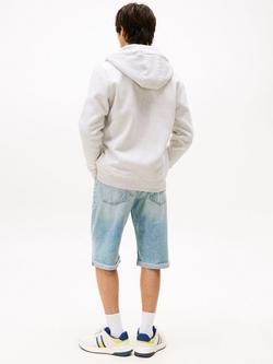 Tommy Jeans Cotton Blend Hoodie - view 2, Silver Grey Heather