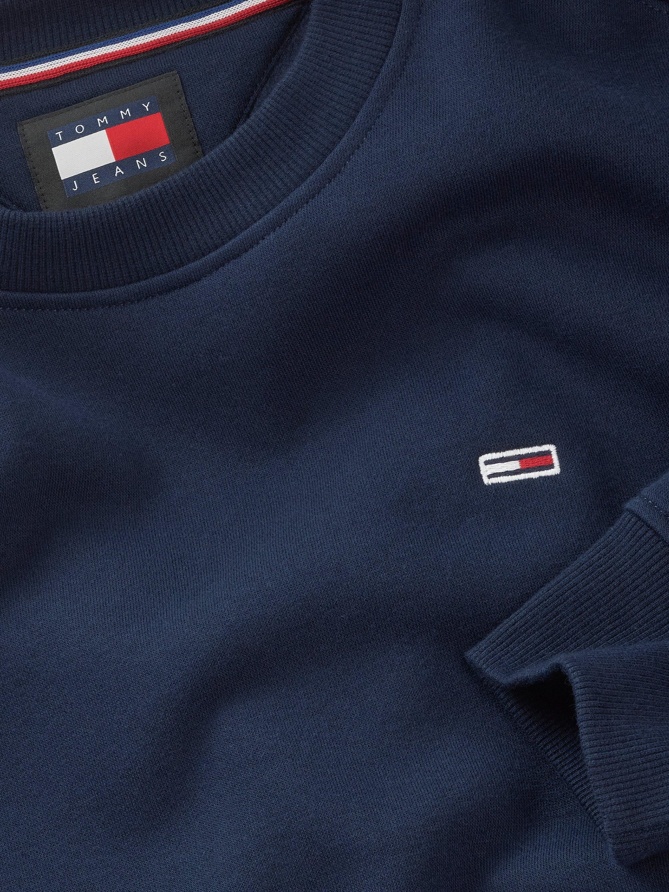 Tommy jeans organic cotton classic sweatshirt hotsell