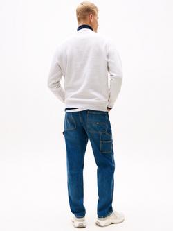 Tommy Jeans Regular Fit Crew Neck Sweatshirt - view 2, Grey Heather