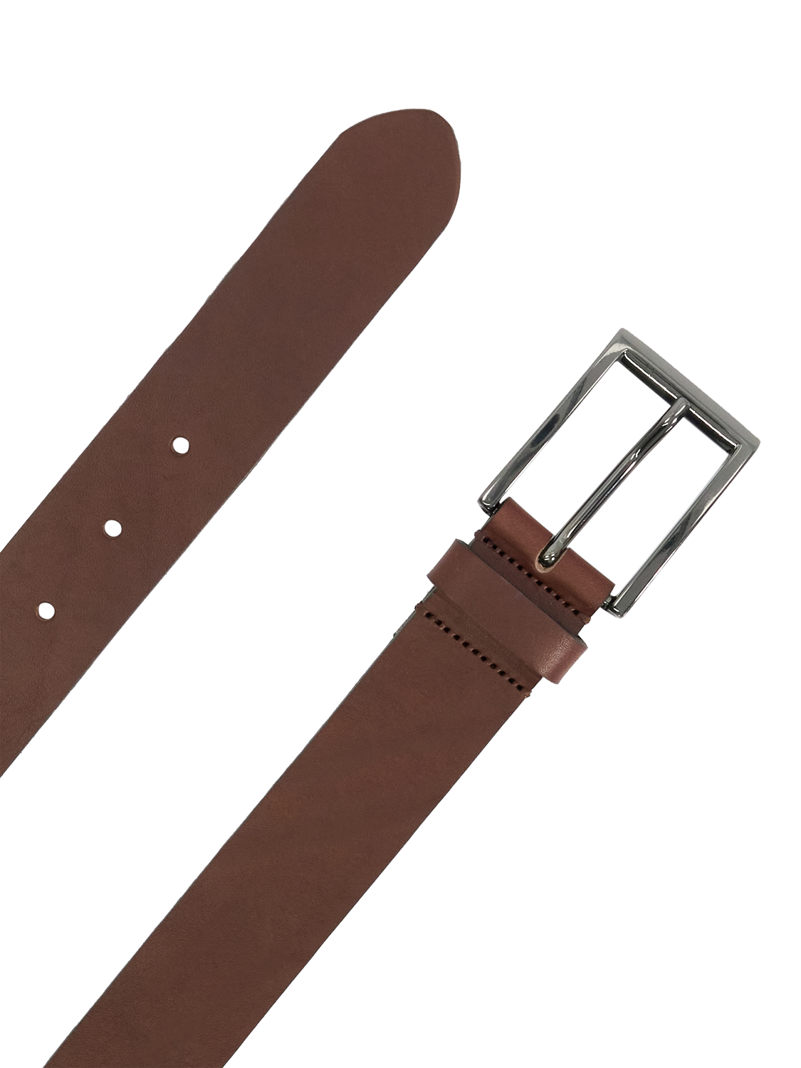 Product image 4 of 5, which shows Dune Odessans Leather Belt, Brown-leather, S