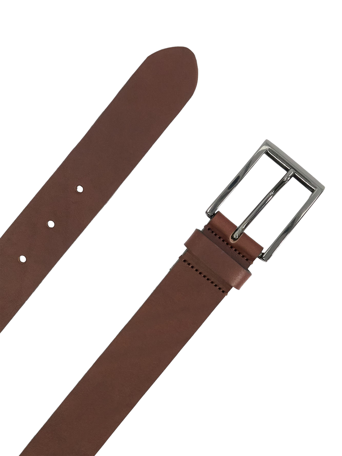 Product image 5 of 5, which shows Dune Odessans Leather Belt, Brown-leather, S