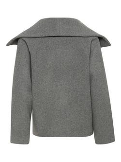InWear Perry Boxy Fit Coat, Granite Melange - view 2, Granite Melange