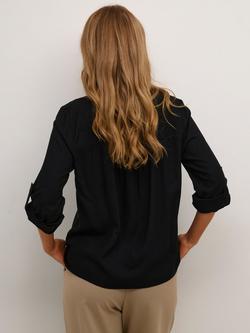 KAFFE Milia Blouse, Black - view 2, Black