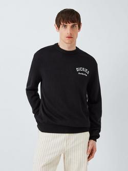 Dickies WW Uniform Crew Neck Sweater, Black, Black