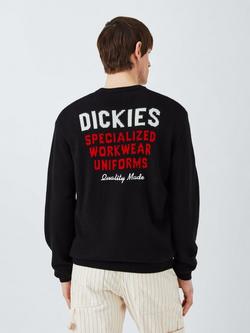 Dickies WW Uniform Crew Neck Sweater, Black - view 2, Black