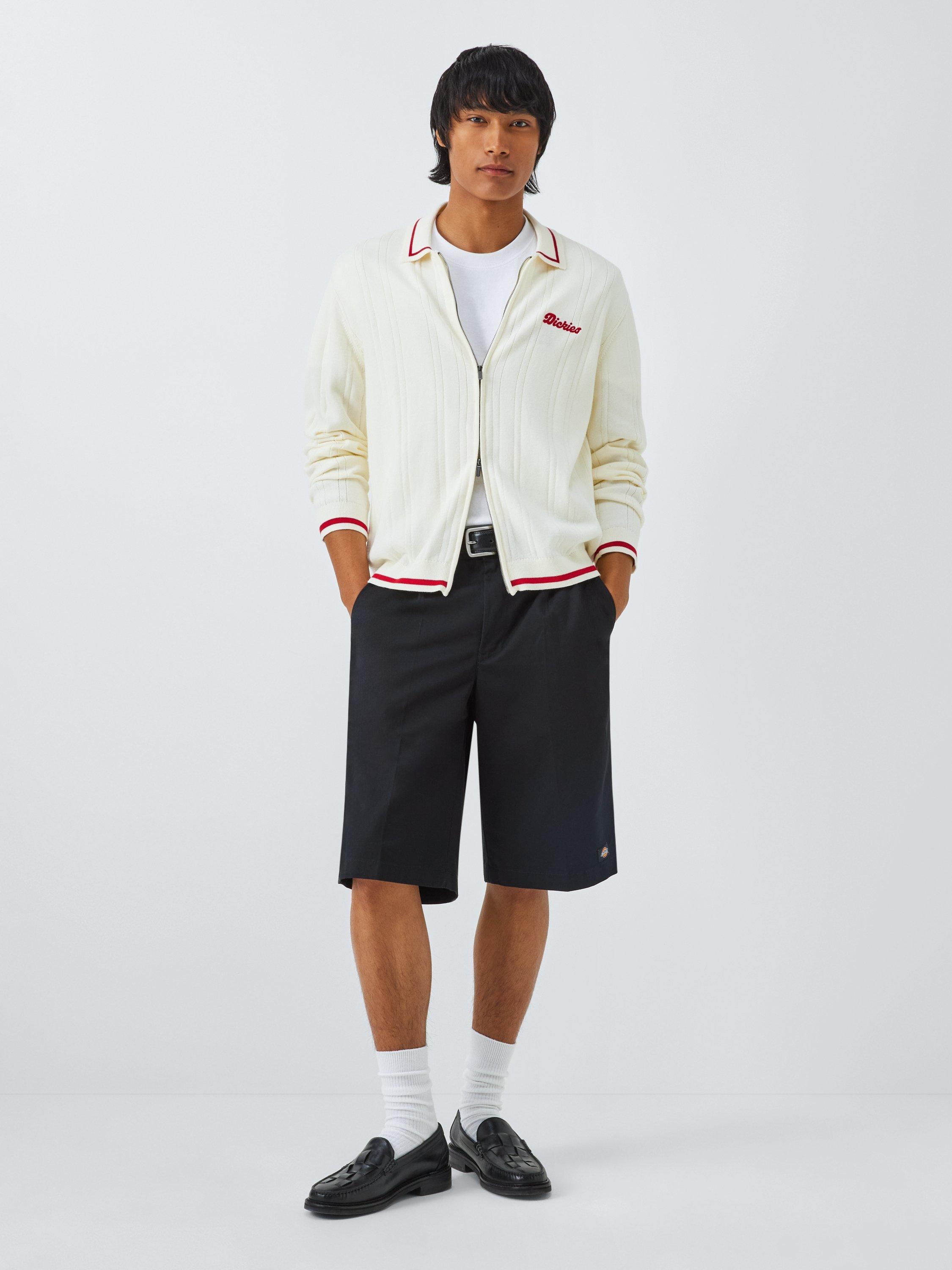 Product image 3 of 6, which shows Dickies Slacks Rally Cotton Regular Fit Short Sleeve T-Shirt, White, S