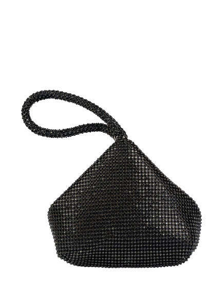 Paradox London Dua Soft Pouch Grab Bag, Black, Black