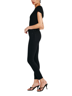 Good American Good Legs Cropped Jeans, Black - view 2, Black