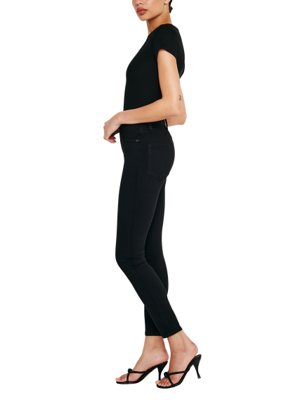 Good American Good Legs Cropped Jeans, Black - view 2, Black