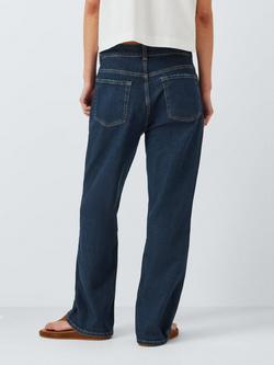 AND/OR Sierra Organic Cotton Rich Slim Fit Flared Jeans, Blue Depths - view 2, Blue Depths