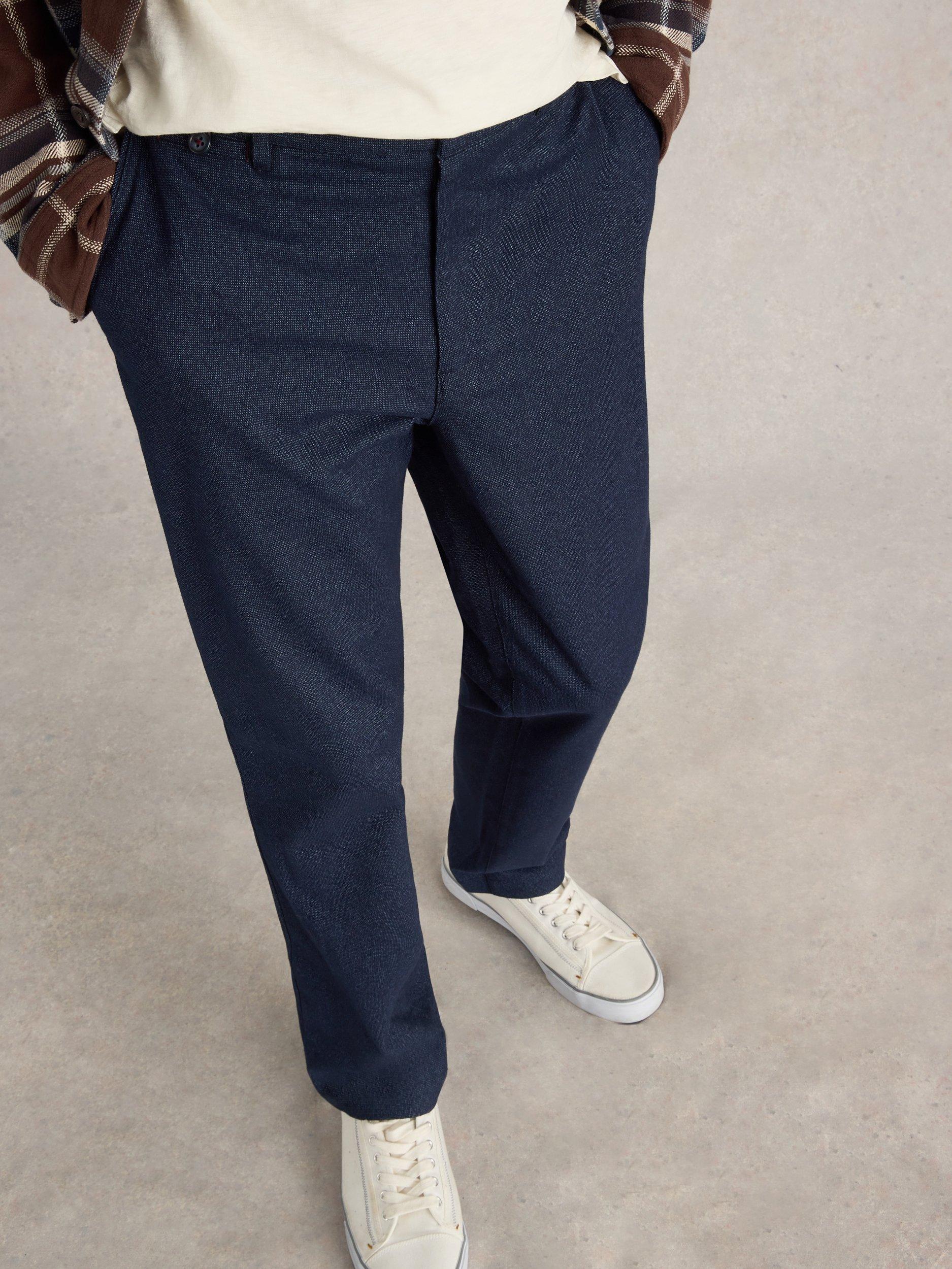 White Stuff McKay Trousers, Dark Navy