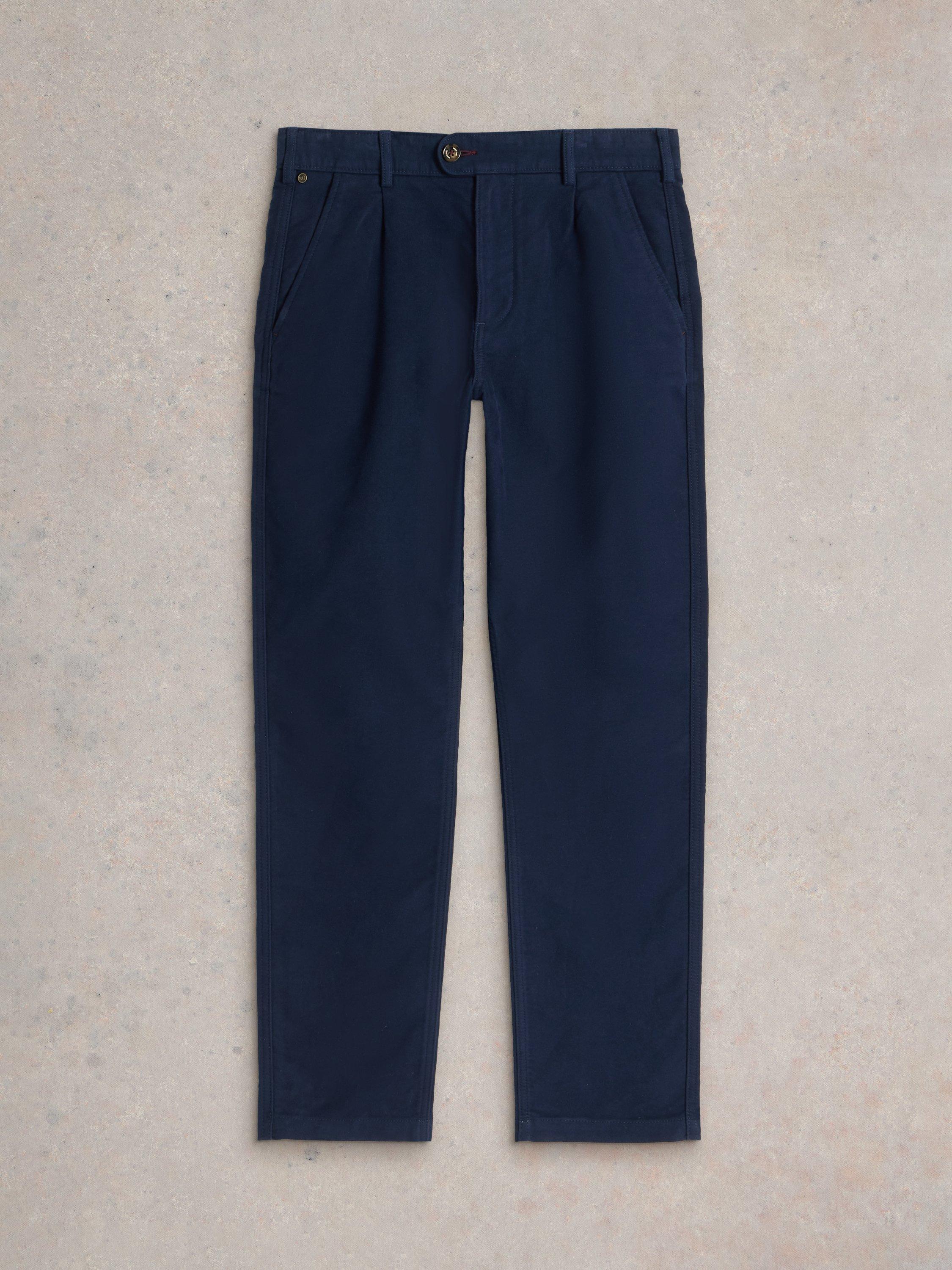 White Stuff Moleskin Trousers, Dark Navy