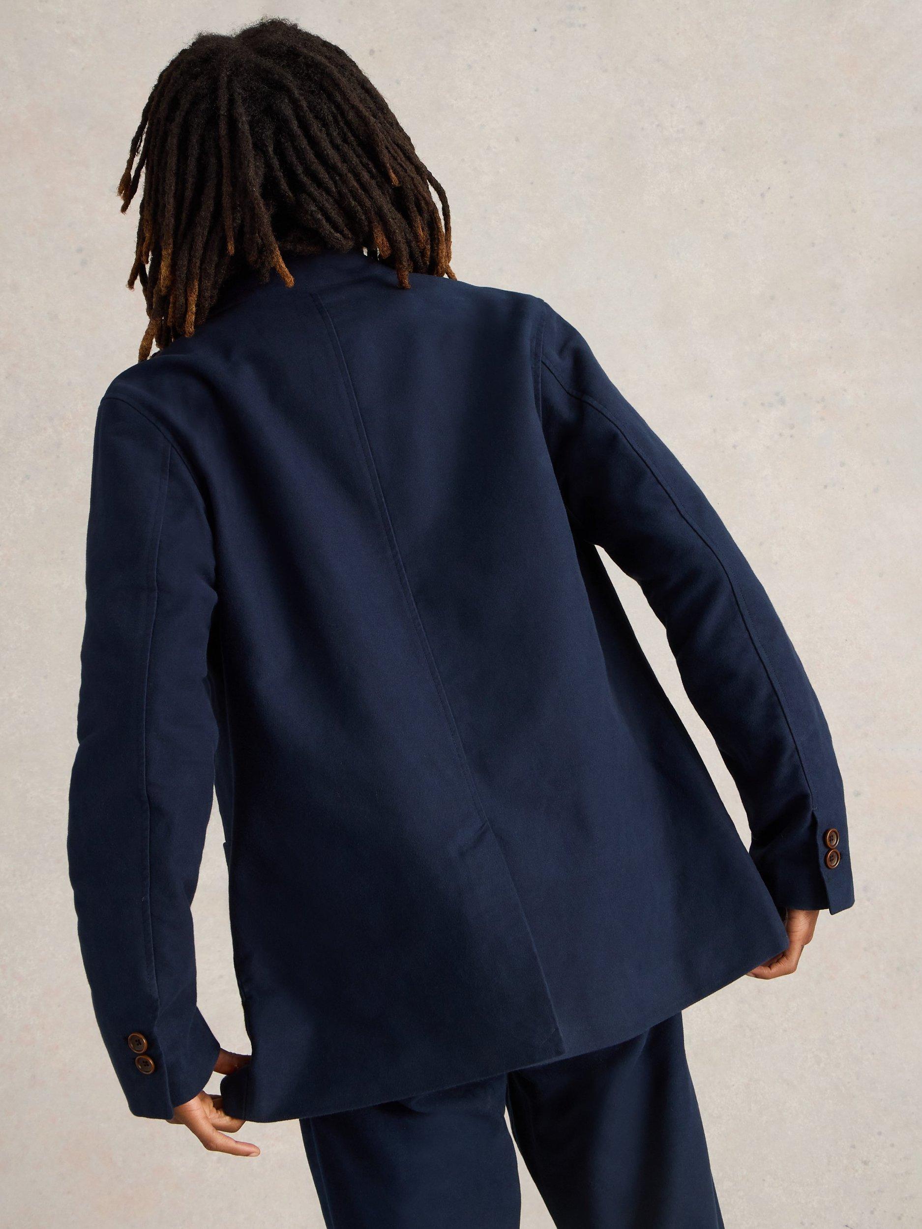 Product image 2 of 6, which shows White Stuff Moleskin Blazer, Dark Navy, 46R