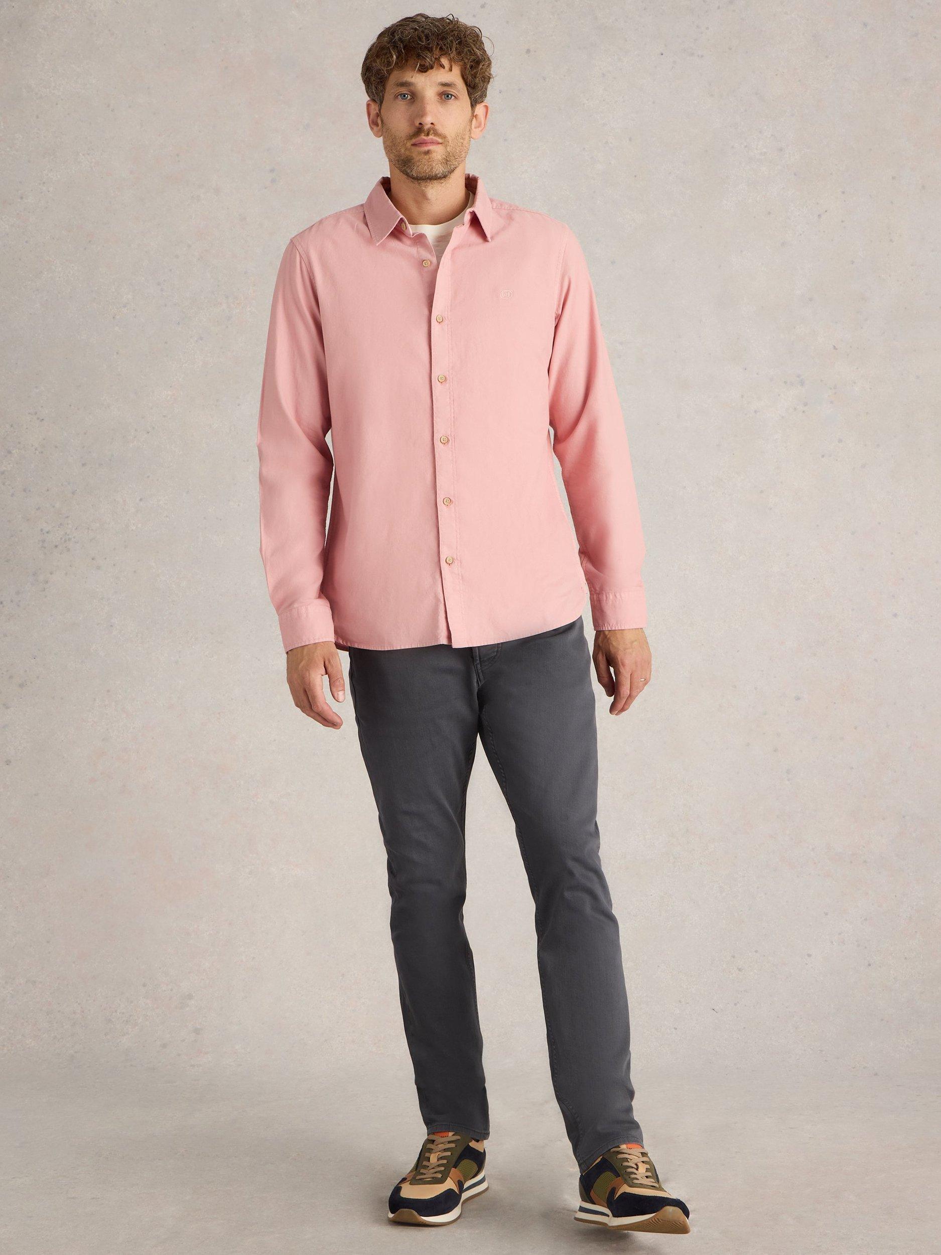 White Stuff Bruton Shirt, Lgt Blue, Lgt Pink