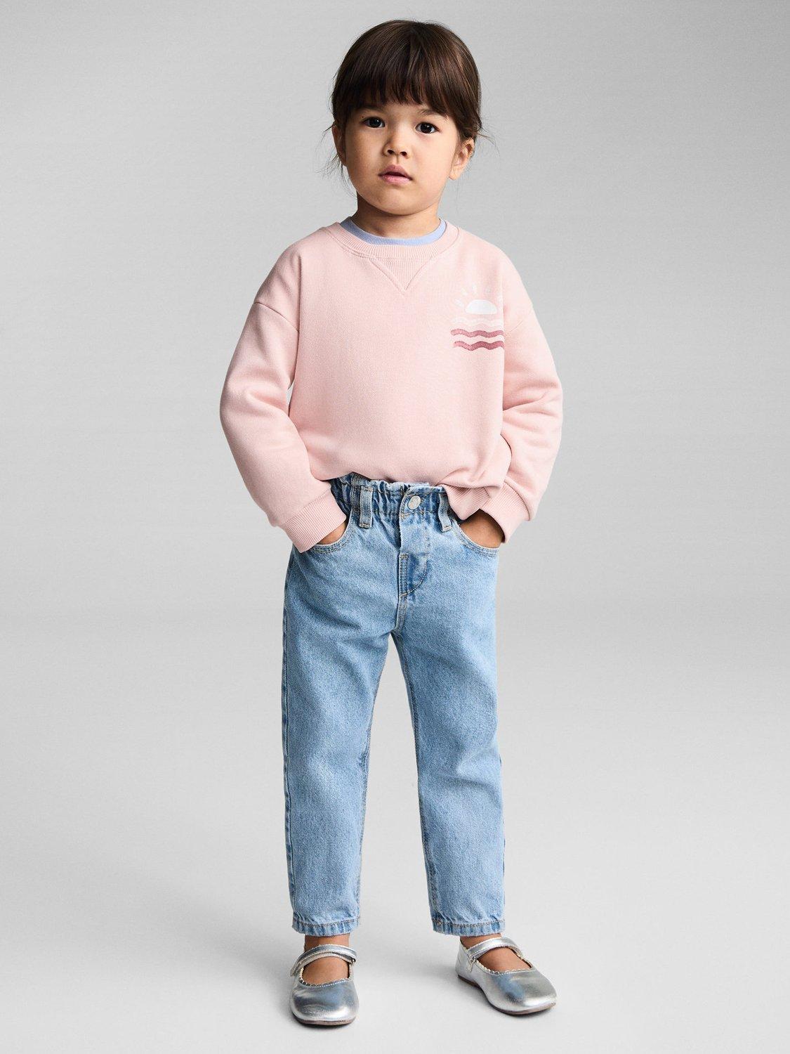Mango Kids' Byron Sweatshirt, Pink