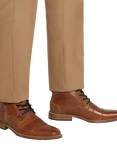 Dune London Captains Leather Boots, Tan