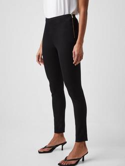 French Connection Street Twill Skinny Trousers, Black - view 2, Black