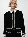 Mango Caprice Jacket, Black