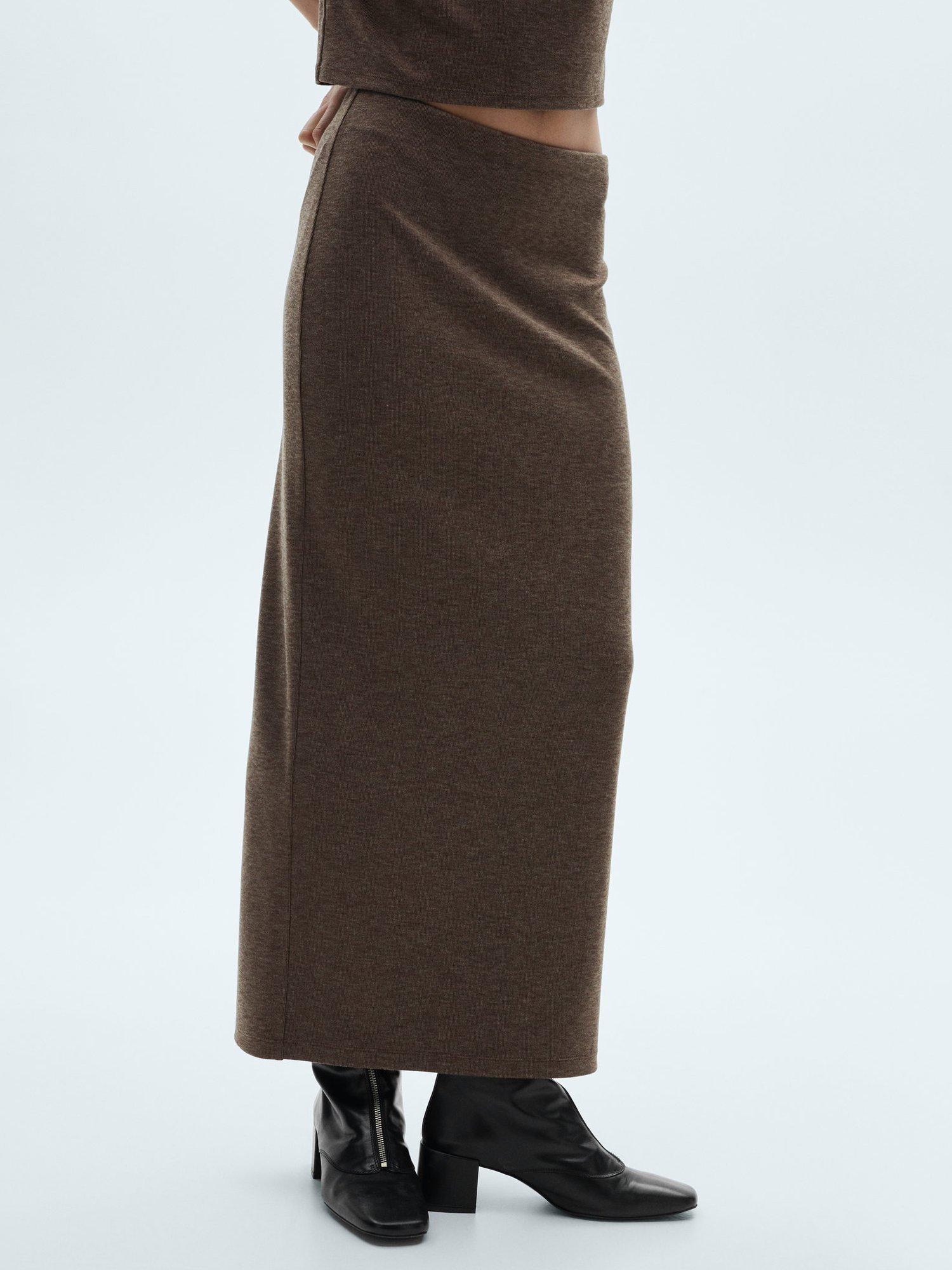 Brown skirt john lewis best sale