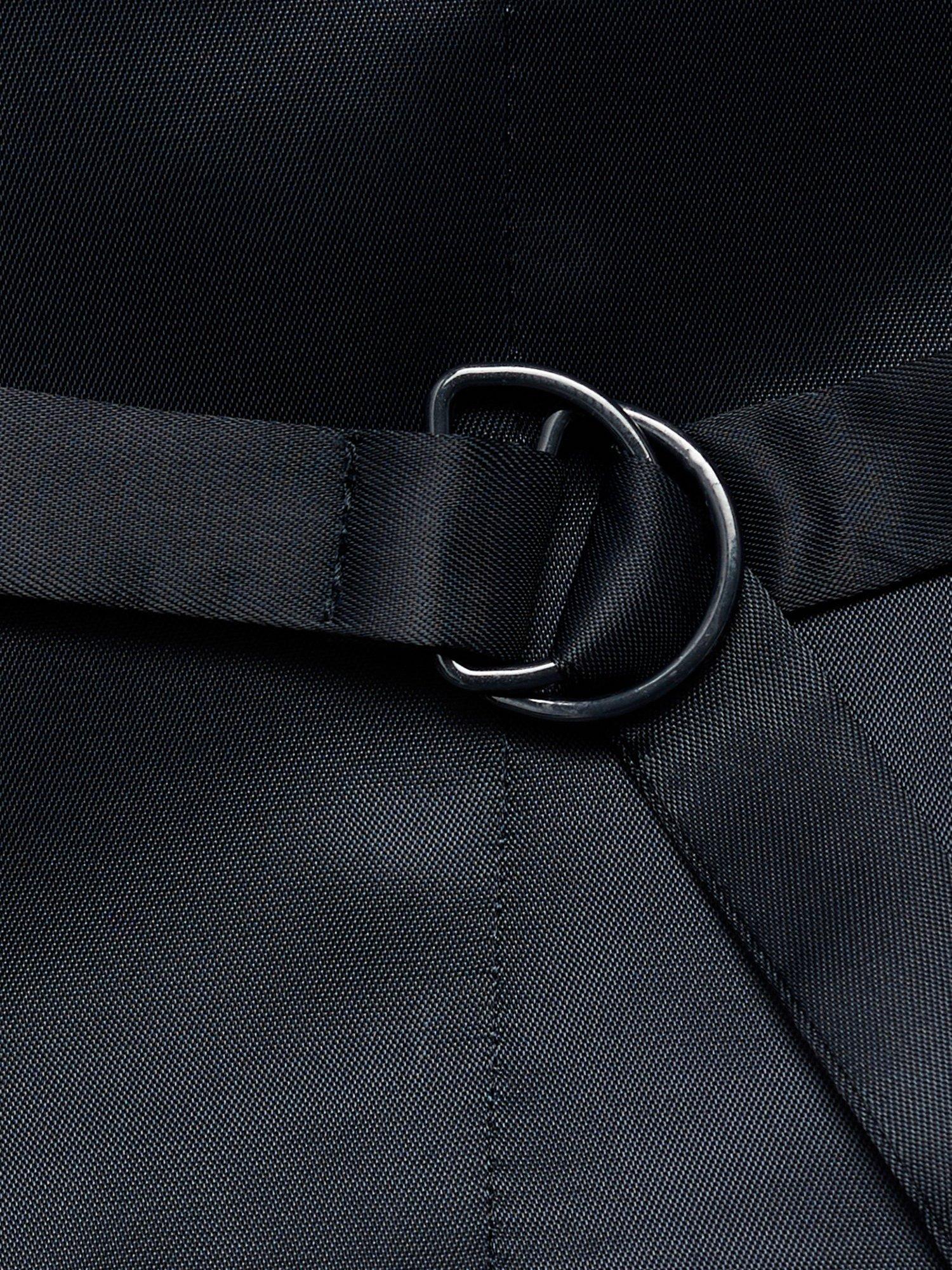 Product image 5 of 8, which shows Mango Boreal Tailored Waistcoat, Navy, XXS