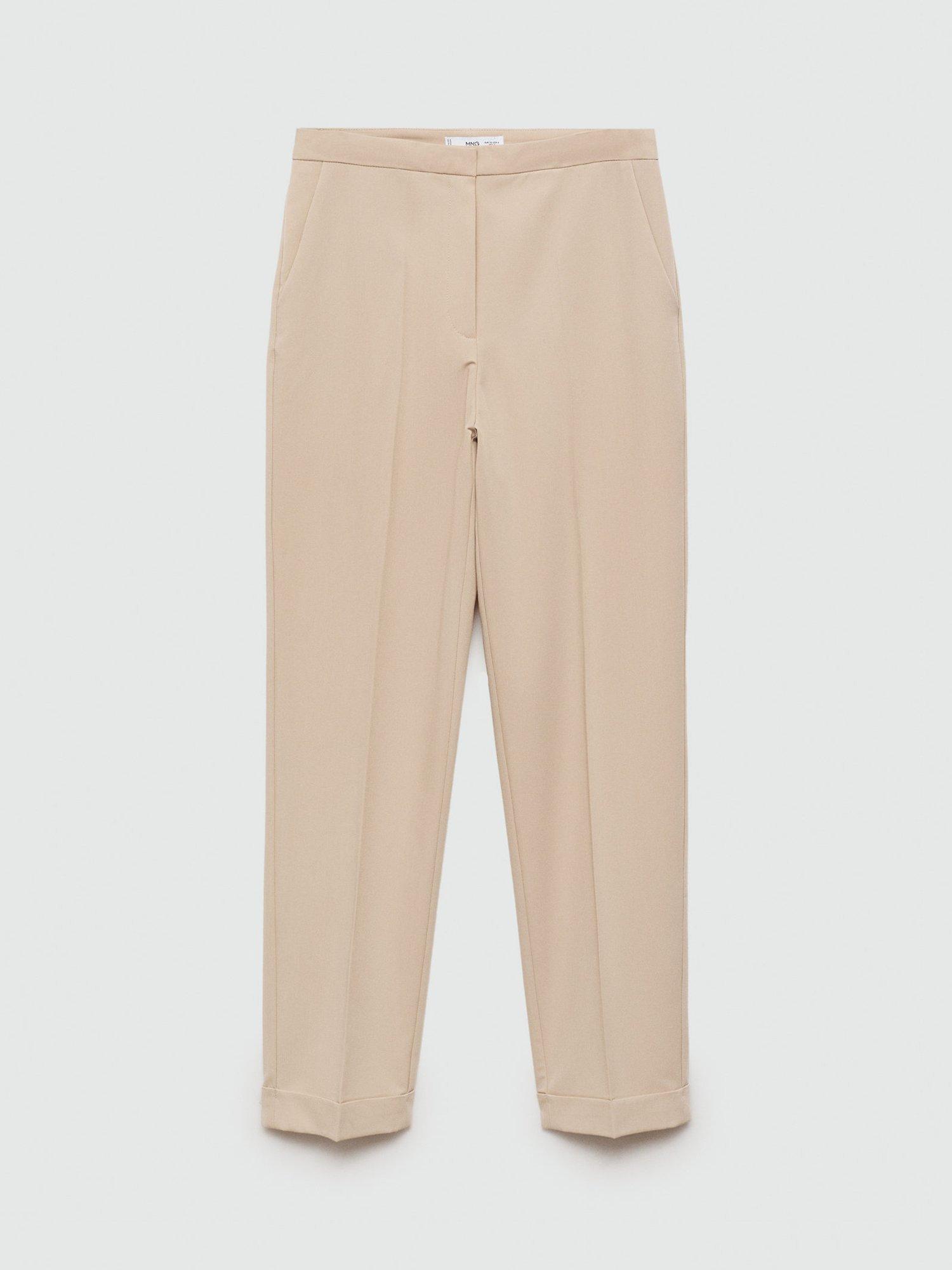 Product image 3 of 7, which shows Mango Boreal Straight Leg Suit Trousers, Pastel Grey, 6