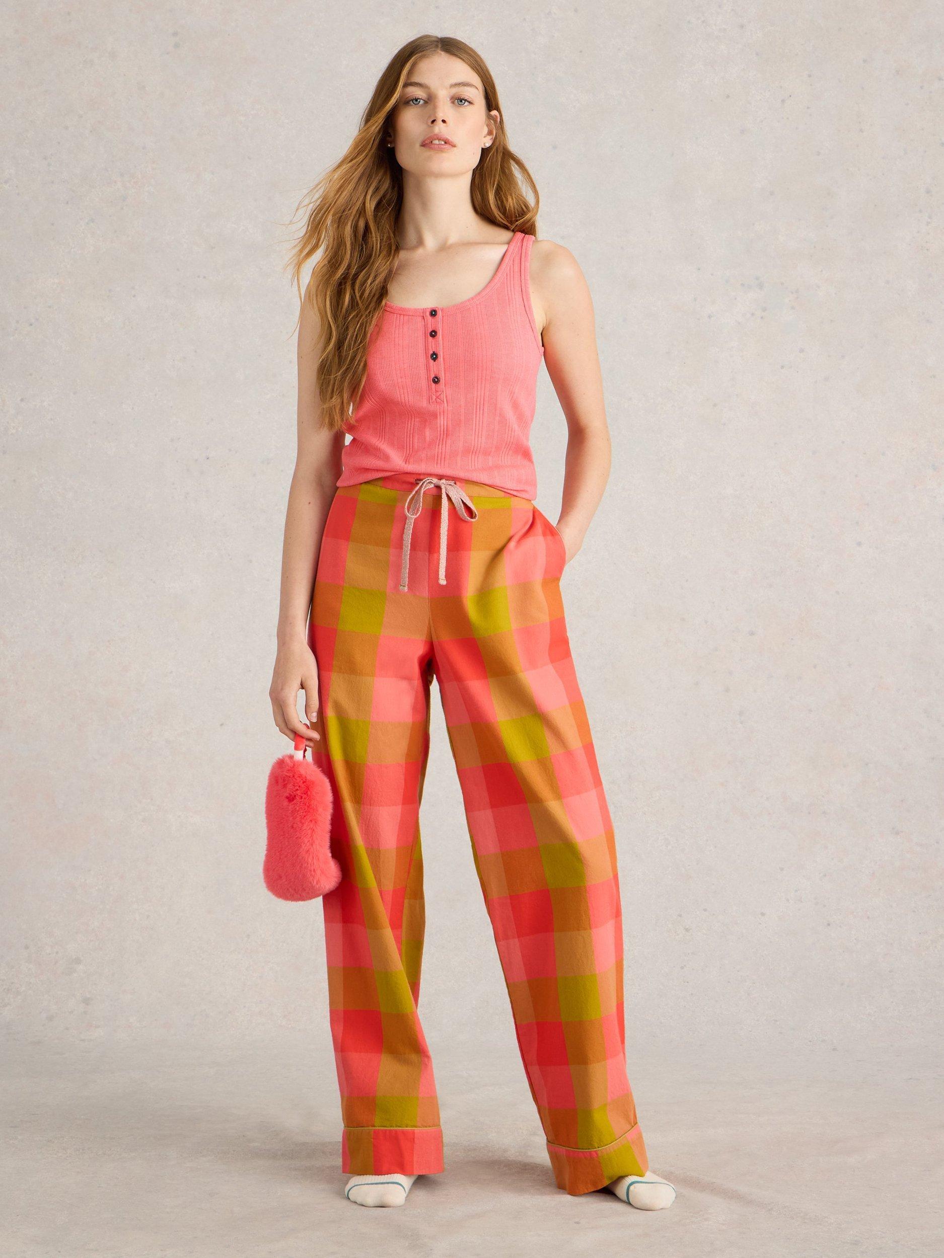 White Stuff Hailey Vest Top, Bright Pink