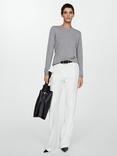 Mango Lucca Jumper, Grey