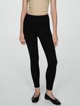 Mango Bon Leggings, Black