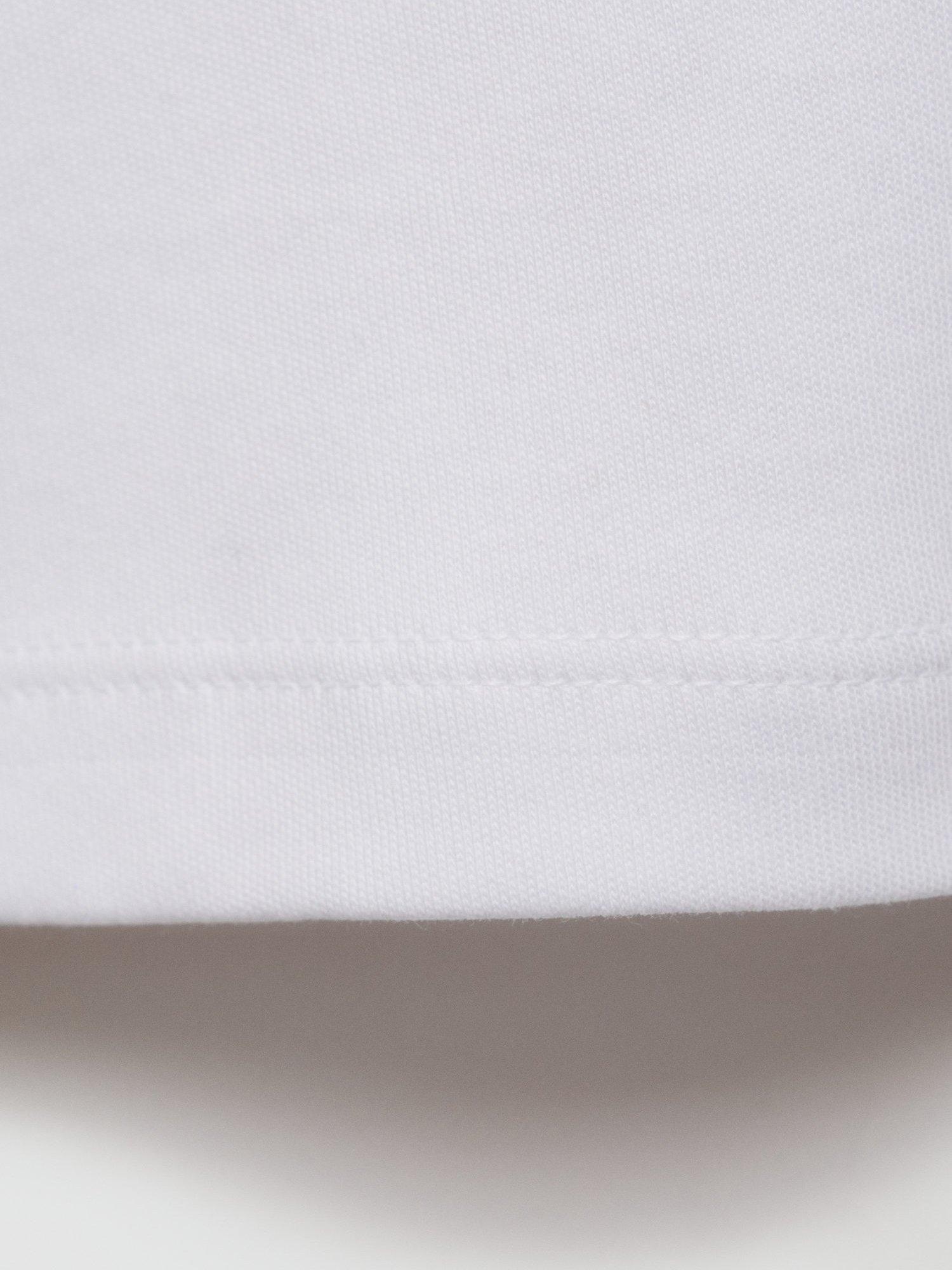 Product image 5 of 6, which shows Mango Biri Cotton Long Sleeve Tee, White, L