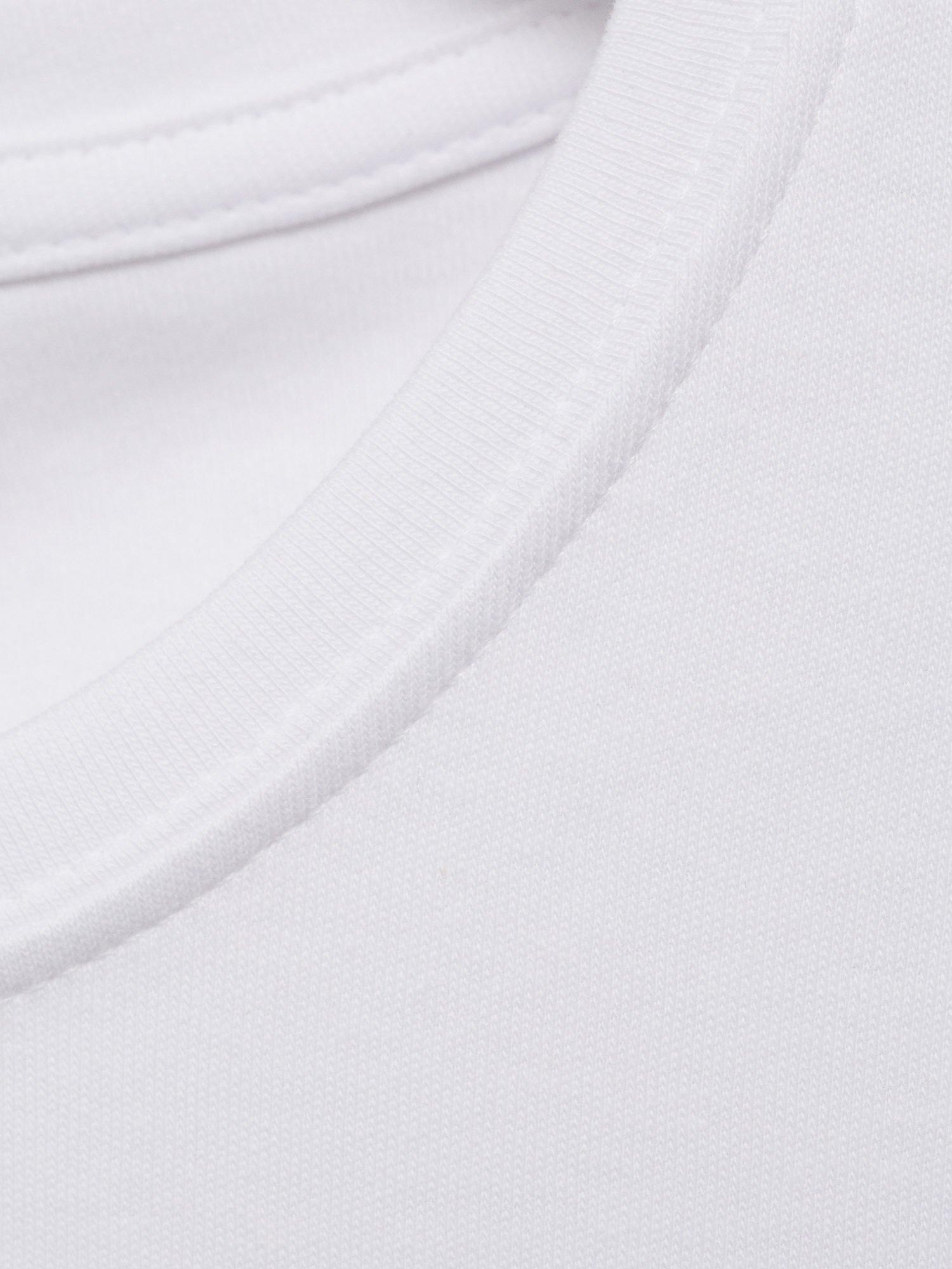 Product image 6 of 6, which shows Mango Biri Cotton Long Sleeve Tee, White, L