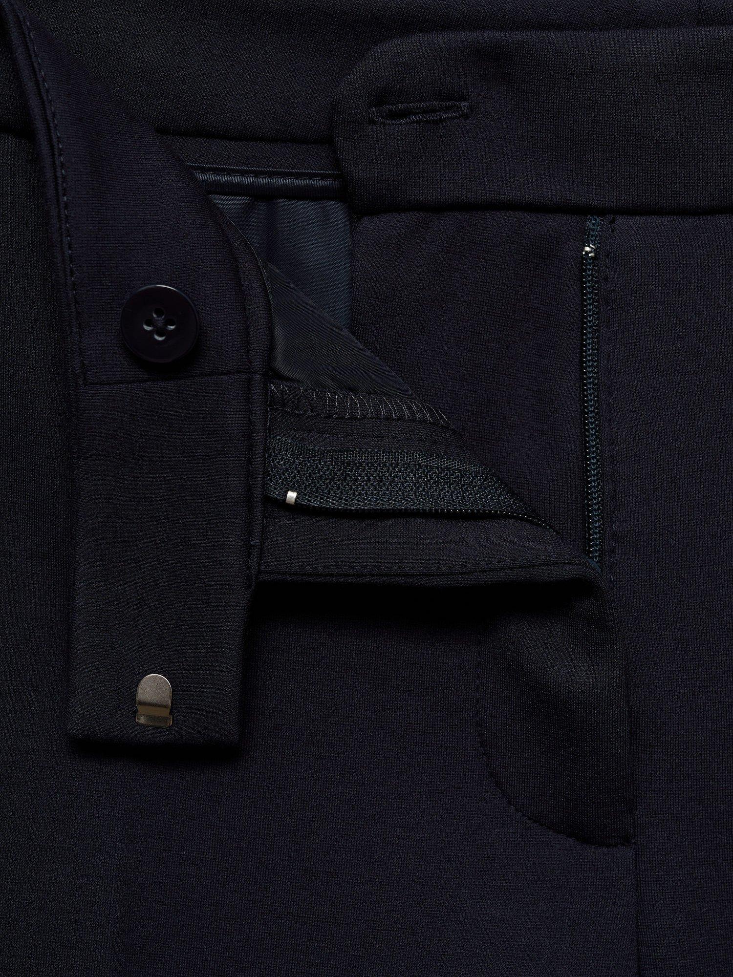 Product image 7 of 7, which shows Mango Paloma Skinny Suit Trousers, Navy, 4