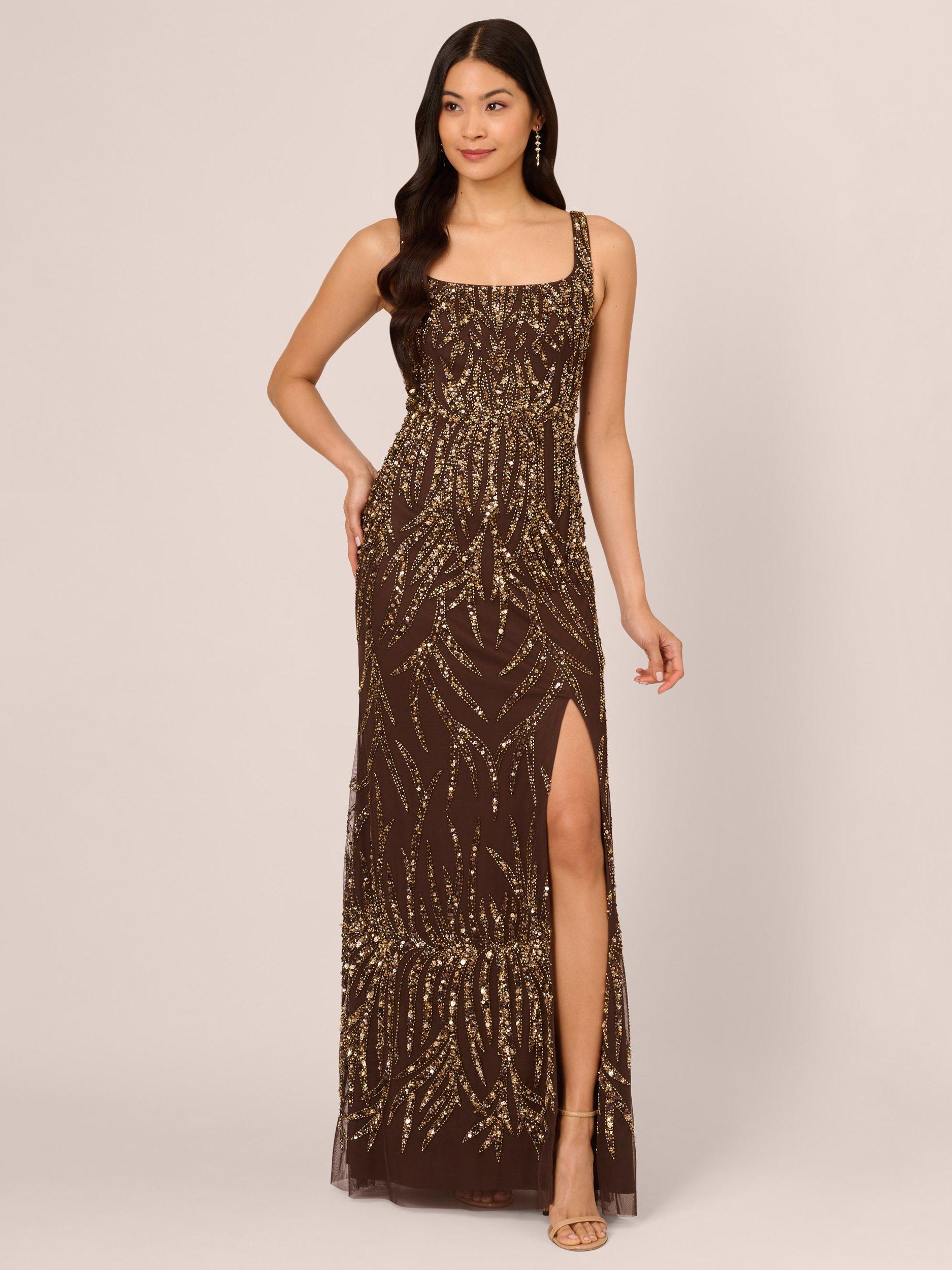 Adrianna papell evening maxi dresses sales