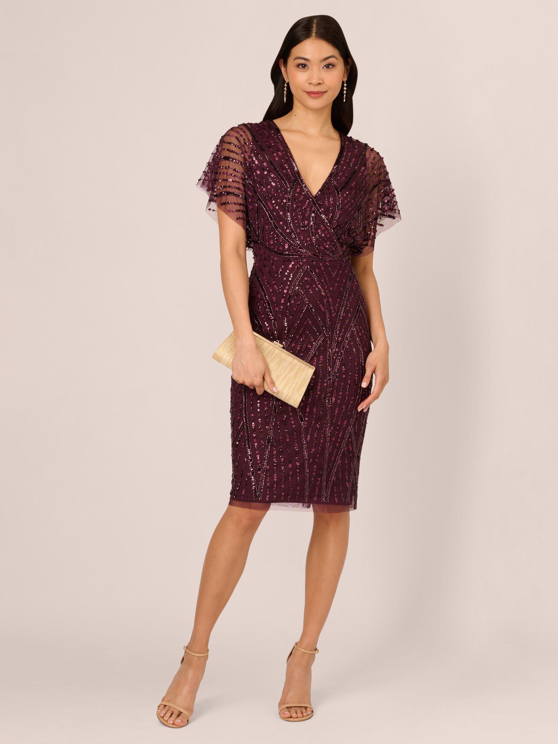 Dolman sleeve cocktail dress on sale