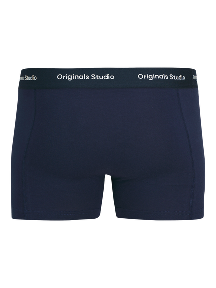 Jack & Jones Kids' Jacsteve Trunks, Pack of 3, Multi - view 2, Multi